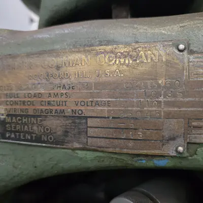 BARBER COLMAN 6-5 GEAR HOB + CUTTER SHARPENERS (INCLUDING CNC) | Piselli Enterprises (7)