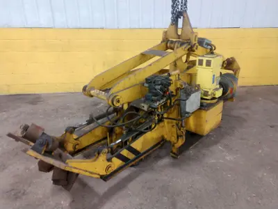 8500 LB 4.25 TON LUDWIG BONNHOFF MODEL 610 DOUBLE RIM VERTICAL COIL LIFTING TONG SCISSOR TYPE COIL LIFT: STOCK #14205