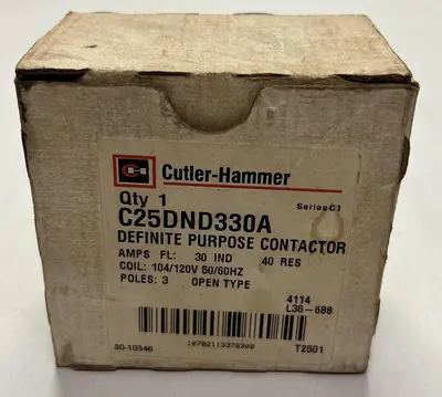 Used CUTLER-HAMMER C25DND330A Miscellaneous Equipment (Electrical & Power) Ohio US | Surplus Asset Holdings #1238158