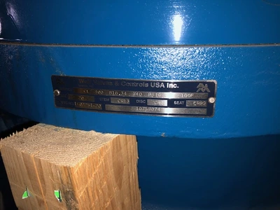 20" CL300 Weir Valves and Controls Check Valve, New Storeroom Spare