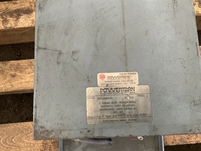 Used POWERTRAN PT-180E Transformers Michigan US | Miedema Asset Management Group #1328760