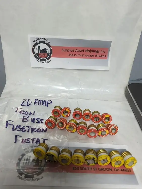 Used BUSSMANN 20 AMP Miscellaneous Equipment (Electrical & Power) Ohio US | Surplus Asset Holdings #1399512