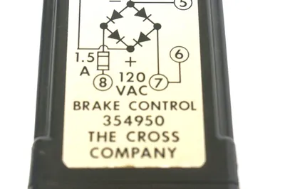 CROSS CO. 354950 BRAKE CONTROL RELAY