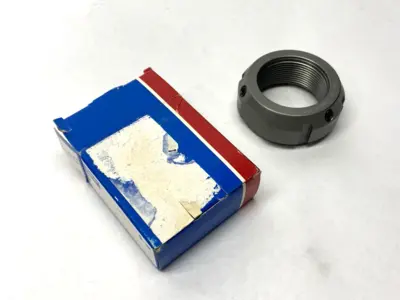 New | in-Stock SKF PRECISION LOCK NUT W/ LOCKING PINS 35MM BORE 54MM OD 22MM WIDTH Nuts & Screws | Maverick Industrial Sales #1100621