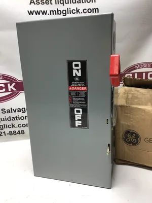 General Electric 19592 Safety Switch THN3362 60AMP