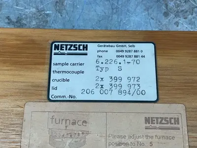 Used NETZSCH 6.226.170 Thermocouples Ohio US | HGR 24 #1272732