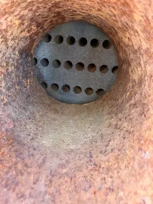 1988 KEARNEY INDUSTRIES 18" Dia x 65" Long Wymienniki ciepła grafitowe | Perry Equipment (7)