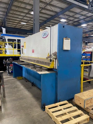 Used 2002 GMS GMV3013 Power Squaring Shears (Inch) Wisconsin US | Revelation Machinery #1336267