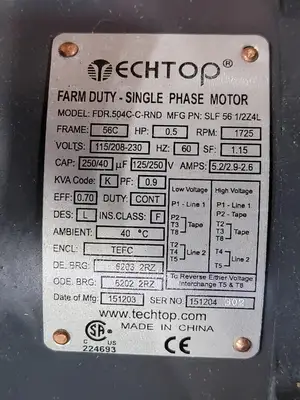 USED TECHTOP FDR.504C-C-RND MFG