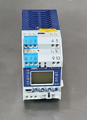 Jumo GmbH Safety M STB/STW Ex. Type:701155/8-01-0253 Safety Temp Limiter. 4E-22