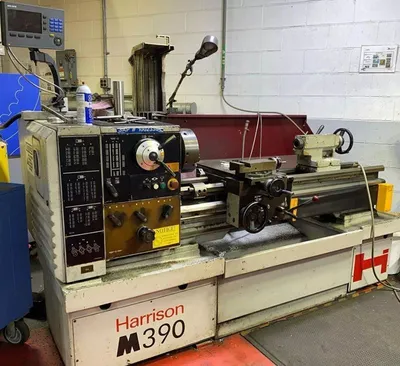 1996 HARRISON M390 LATHES, GAP, REMOVABLE GAP | Prime Machinery (9)