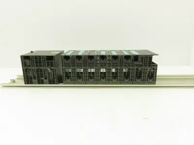 Siemens Block I/O Input PLC Input Output Module Assembly & Rail