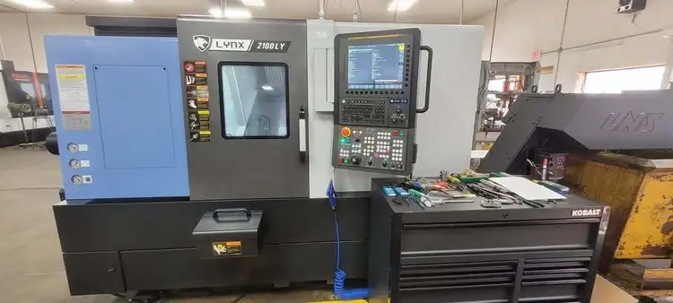 2024 DOOSAN LYNX 2100 LYB Lathes CNC 5 Axis or More | Asset Exchange Corporation