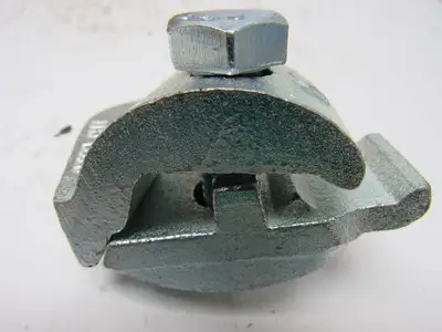 Steel City EC1-1 1" Malleable Iron Edge Clamp to Conduit Clamp Box of 25