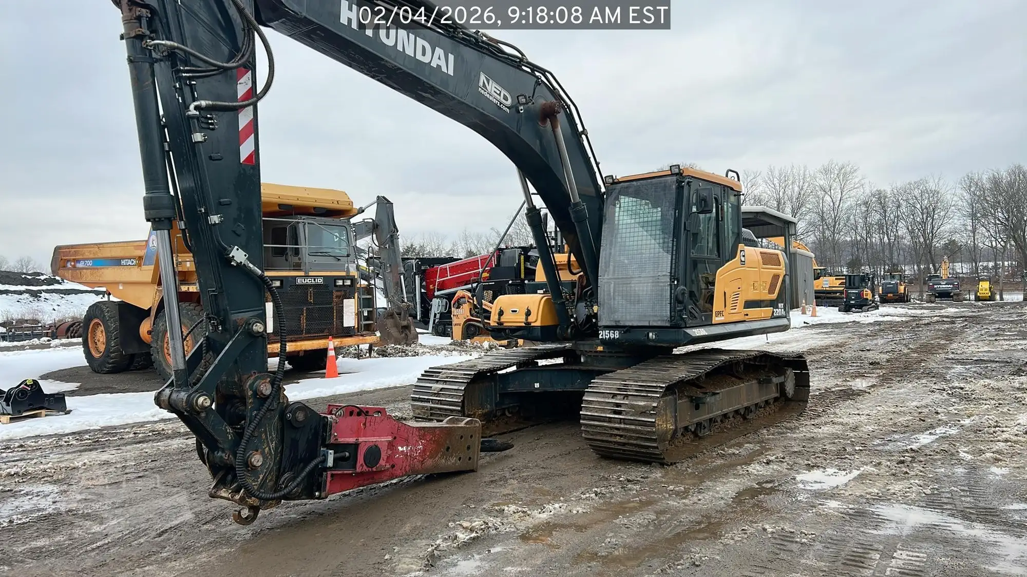Used 2024 HYUNDAI HX220AL Crawler Excavators South Carolina US | National Equipment Dealers #1422367