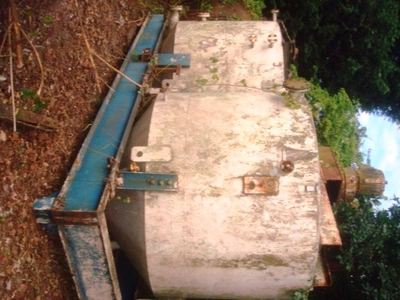 7500L S/S Vert.Enc.Mixing Tank