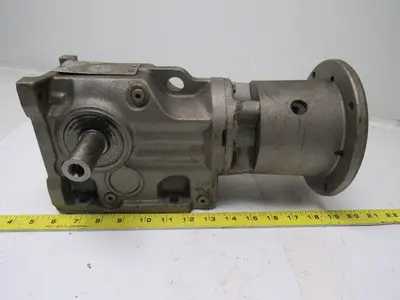 SEW-EURODRIVE K37LP145 5.36:1 Ratio Double Shaft Gear Box Speed Reducer