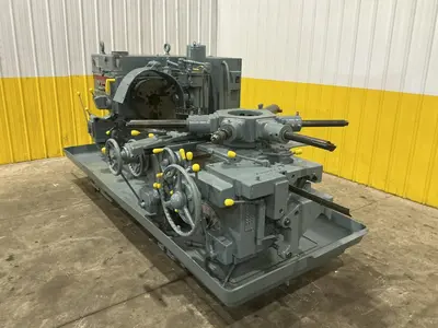 2A WARNER & SWASEY MODEL #M-3470 CROSS SLIDING TURRET LATHE: YOBRO #25009