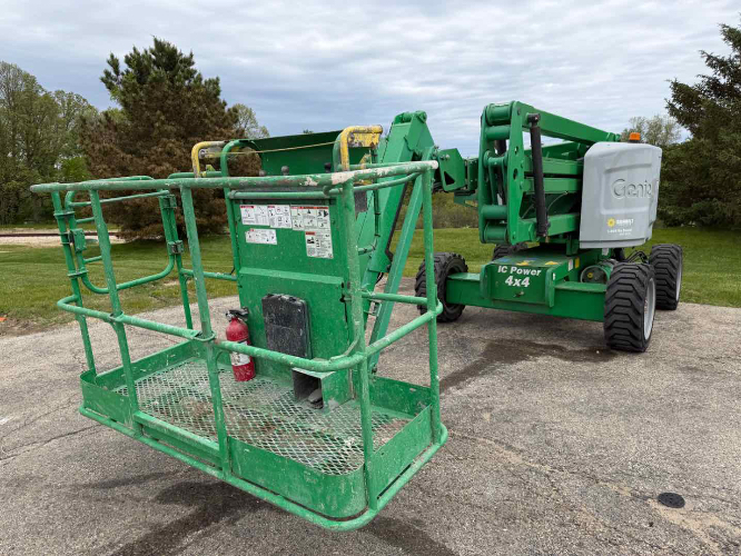 Used 2017 Genie Z-45/25J RT Articulating Boom Lifts Wisconsin US | Stack Equipment #1271286