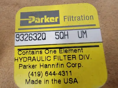 USED PARKER FILTRATION 932632Q