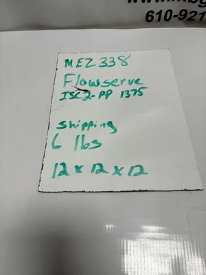 Flowserve C23PP1375ECCPB Dual Pressurized Face to Back Cartridge  ISC2-PP-1375