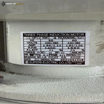 USED SUPERB ELECTRIC TBAFV