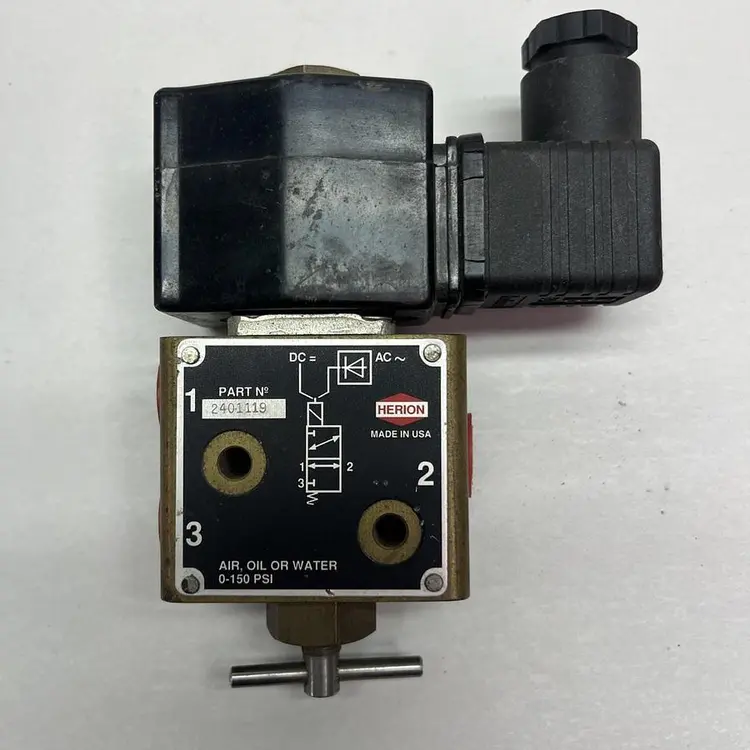 Used HERION 2401119 Solenoid Valves Ohio US | Surplus Asset Holdings #1578768