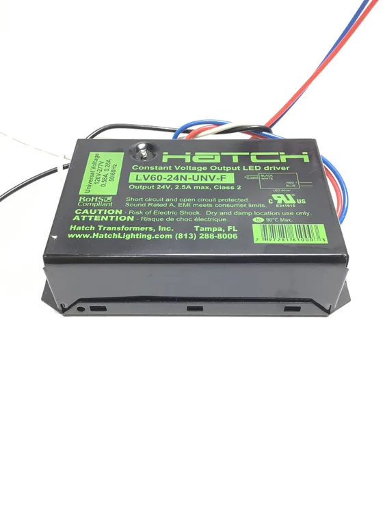 Used HATCH LIGHTING LV60-24N-UNV AC/DC Power Supplies Pennsylvania US | Moses B Glick #990472