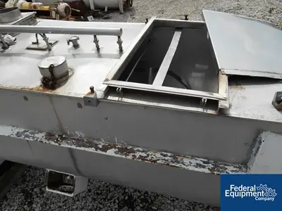 USED Areco 80 Cu Ft Areco Ribbon Blender, 304 S/S, 20 HP