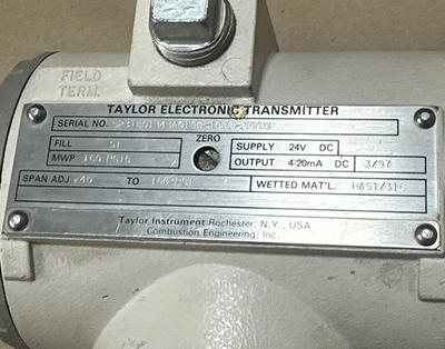 USED Taylor Electronic Transmitter 523TB01343A0100-1000-27703