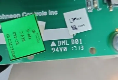 YORK - 371-04179-331 - Hinged Control Panel Plate Loc3F