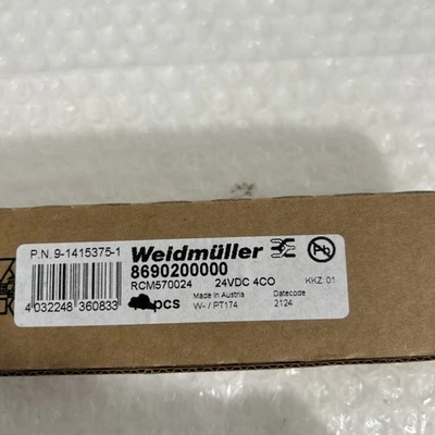 NEW Weidmuller 8690200000
