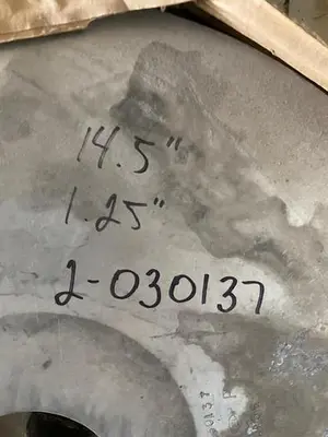 Gemini 14.5”x1.25” Piston Halves PN 2-030137