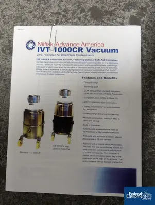 USED Nilfisk Nilfisk Advance America Vacuum, Model IVT1000CR