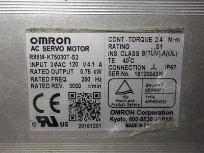 USED OMRON R88MK75030TS2