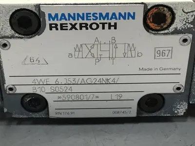 USED REXROTH 4WE6J53/AG24NK4/B10 S0524