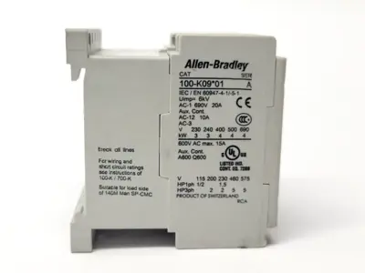 100-K09VC01 | Allen Bradley  Miniature Contactor 600V - For parts or not working