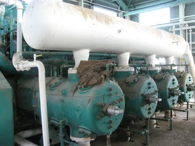 Used Cooper Bessemer GMVA8 Qty 2 002 Lubricated Reciprocating Air Compressors Oklahoma US | Borderless Services #1378244