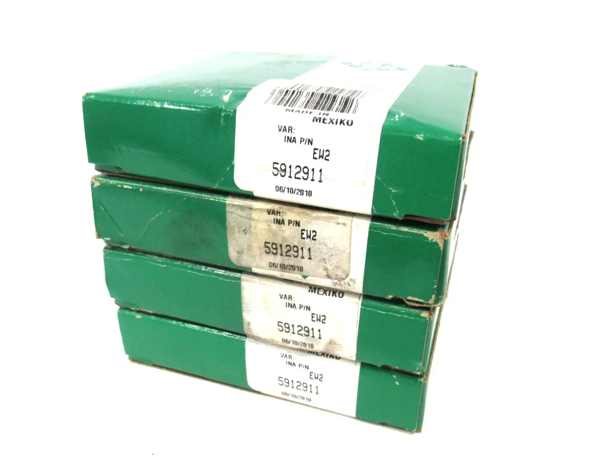 LOT OF 4 NEW INA EW2 THRUST BEARING 5912911