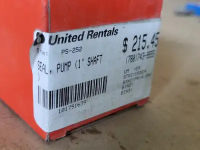 1" Shaft Pump Seal PS-252