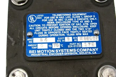NEW BEI H38D-1500-ABC-8830-LED-SC-UL-S