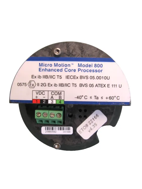 Used Micro Motion 800 Sensors New Hampshire US | Bitter End Trading #1128310
