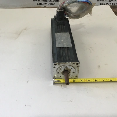 Gettys M433-F-AN0-7208 Permanent Magnet AC Servo Motor 1/2″ Shaft Rated 1.02 RPM 2500