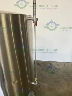 USED METAL FABRICATION 290 GALLON JACKETED GLYCOL RESERVOIR  VESSEL