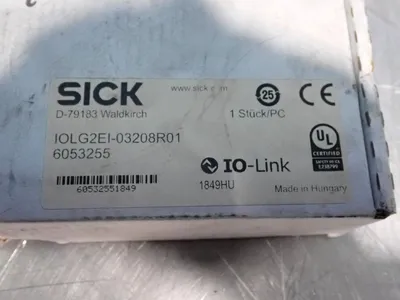 Used SICK IOLG2EI03208R01 PLC Ethernet Equipment Ohio US | HGR 24 #1020166
