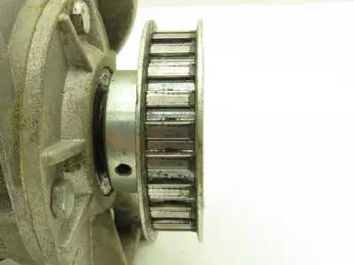 STM RMI 40 S Worm Gearbox 15:1 Reducer 0.29Hp Hollow Shaft w/Pulley
