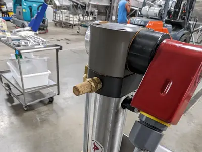 Reiser 3 in. Pneumatic Programmable Guillotine w/ Co-Extruding Tube and Inserts