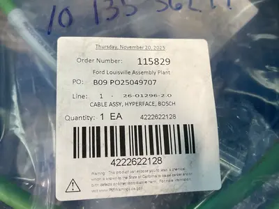 Fanuc, Bosch, Hirschmann Misc Cables
