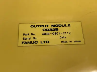 Used FANUC A03B-0801-C114 PLC Input & Output Ohio US | Surplus Asset Holdings #1234366