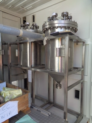 240L S/S JKTD Vertical Pressure vessels
